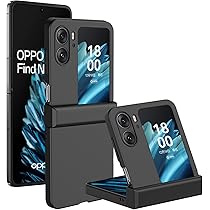 KZIOACSH Case For OPPO Find N2 Flip, Flexible Ultra Slim Anti-Scratch Anti-Fall Rugged Phone Case Matte Silky-Soft Touch TPU Shockproof Protective Bumper Cover For OPPO Find N2 Flip, Black
