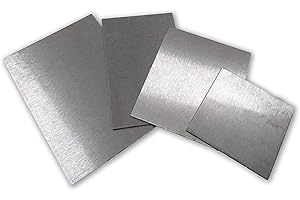 SUCADA 99.9% Magnesium Sheet Plate Flat Electroplating Anodes Experiment Anode CNC Machine Mould Metal Process Thickness 0.4-4mm (Color : Thickness 4mm, Size : 200x200mm)