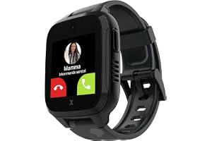 XPLORA XGO 3 Klocktelefon för barn (SIM ingår) - GPS, SOS, Samtal | Samtal, Meddelanden, Skolläge, SOS-funktion, GPS, Kamera och Stegräknare - inkluderar 3 månaders gratis abonnemang