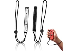 MSMXCS 1 Paar Schalter Gamepad Riemen mit automatischem Schloss, Handgelenksschlaufe Kompatibel mit Switch Controller Wrist Strap tragbares Ersatz Zubehör für Nintendo Controller Switch OLED Konsole