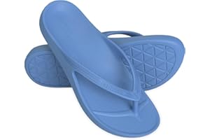 LightFeet Arch Support Flip Flops | Unisex Plantar Fasciitis Slippers |Made by Australian Podiatrist