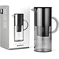 Stelton 2 Litre Water Filter Jug, Smoke