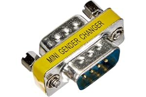 Delock adaptateur Gender Changer Sub-D9 prise mâle / prise mâle