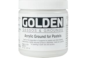Pro-Art Golden Acrylic Ground for Pastel-8 oz, 237 ml (Pack of 1)