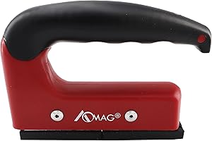 AOMAG Gummigriff-Magnet 72,6 kg | Stark mit Griff aus Neodym