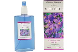 PRESTIGE DE MENTON Violette - Eau de Toilette pour femme - Florale - Artisan Parfumeur en Côte d'Azur (200ml)