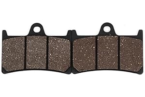 Cyleto Plaquettes de frein avant pour Yamaha Fzs600 Fazer 600 1998 1999 2000 2001 2002 2003/FZ6 Fazer 600 2007 2008 2009