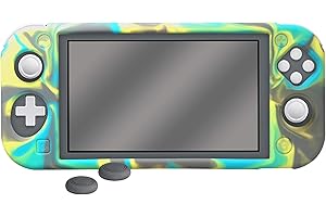 Ardistel - Blackfire Silicone Sleeve Gamer Kit. Silicone + Thumbs para Switch Lite (Nintendo Switch)