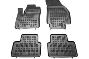 MTM Tappetini Gomma per Opel Meriva B 03.2010>06.2017 Design a Vaschetta, su Misura con Bordi Rialzati cod. 3D 5586