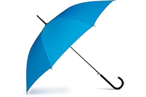 VOGUE- Paraguas Mujer Largo Elegante. Confeccionado con Tejido 100% Eco-Rpet con botellas de plástico reciclado, en 6 colores. Paraguas Antiviento Wind Proof. Apertura automática y cierre manual.