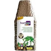 Flower - Square Biodegradable Seedlings | Small Cardboard Pots | Sustainable Ecological Gardening | Direct Germination, Brown