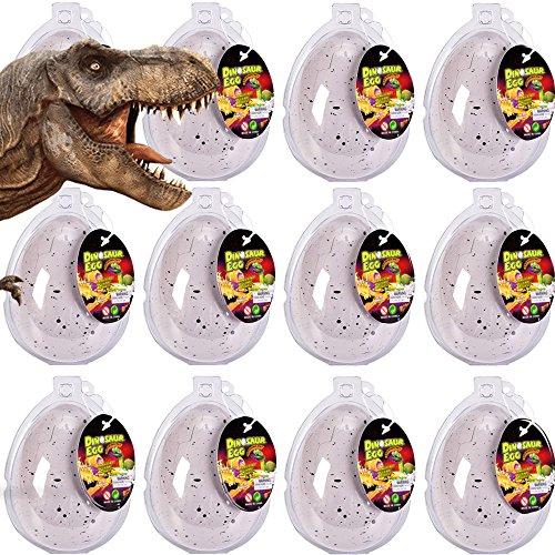 German Trendseller® - 6 x Dino im Ei ★ NEU ★ ┃ ++ Echt schlüpfender Dino ++ ┃ Mitgebsel ┃ Kindergeburtstag ┃ Dinosaurier ┃ Schlüpfgarantie 100%┃ 6 x Dino Eier