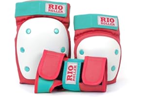 Rio Roller Triple Pad Kit de Protection Skateboard Mixte Adulte