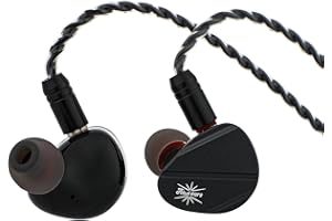 Linsoul Kiwi Ears Canta Ecouteurs Intra-Auriculaires, écouteurs Hybrides 1DD+2Planar, Écouteurs pour Jeu vidéo, Ecouteurs HiFi filaires, avec câble IEM détachable pour Musicien Audiophile