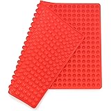 Tappetino da Forno in Silicone, Mini Emisfero (1,2 cm) Stampo da Forno in Silicone per Biscotti per Cani, Tappetini da Forno 