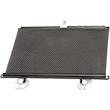 VOSAREA Free-perforated Balcony Suction Cup Sunshade Blackout Curtain Temporary Blinds Versatile Anywhere Portable Lightweigh