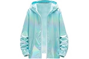 ORBGONS Jacke Silber Metallic Damen, Disco Karneval Kostüm, Bomberjacke Herren Pailletten Sakko Metallic Nightclub Jacke Slim Fit Jacken Lässig Reißverschluss Übergangsjacke Casual Sweatjacke Windjacke