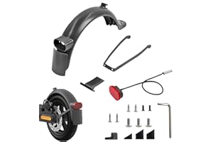 Neuytiky Premium Schutzblech Set für E-Scooter – Kompatibel mit Xiaomi M365, 1S, Pro, Pro 2, Mi3 & Scooter 3 | Hochwertiges E-Roller Zubehör | Wasserdichter Mudguard für Stadt & Offroad