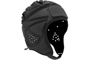 Football Safety Hat Adult,Soccer Goalkeeper Padding Headgear | Adult Adjustable Sports Goalkeeper Headguard for Flag Football 7v7 Virtcooy