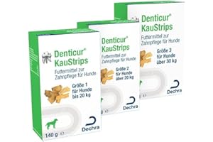 NEELIUP Denticur Kau-Strips, für Hunde über 30 kg