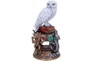 Nemesis Now Oficjalnie licencjonowana figurka Hedwig Harry Potter, 22 cm, biała