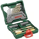 Bosch Home and Garden X/Line 40 Par&ccedil;a Aksesuar Seti, Matkap u&ccedil;ları, Vidalama u&ccedil;ları, &Uuml;niversal Tutucu, Havşa a&ccedil;ıcı, Uzun &Ouml;m&uuml;r