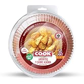 Cook Airfryer Pişirme Kağıdı, Standart Boy, 16 cm, 50 Adet