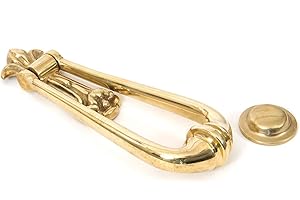 From the Anvil 73379M Türklopfer, poliertes Messing