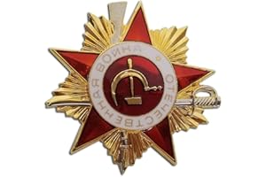 Kocreat Medalla militar de honor de la Segunda Guerra Mundial de la Gran Guerra Patriótica 1 Clase del Ejército Rojo Soviético-Soviético de Hoz y Martillo