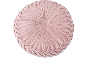 aromm Redondo Cojines para Silla Cojín del Asiento Espuma Viscoelástica Waschbar para Madera o Taburetes Metálicos Rosa