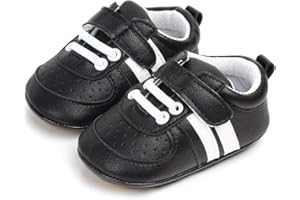 MASOCIO Chaussures Bébé Garcon Fille Premiers Pas Souple Chaussures Antidérapants Sneakers Basses Bébé 3-18 Mois