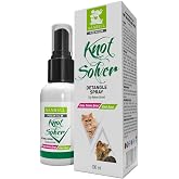 Knot Solver Kediler Ve K&ouml;pekler İ&ccedil;in Kıtık A&ccedil;ıcı/Kolay Tarama Spreyi 100ML