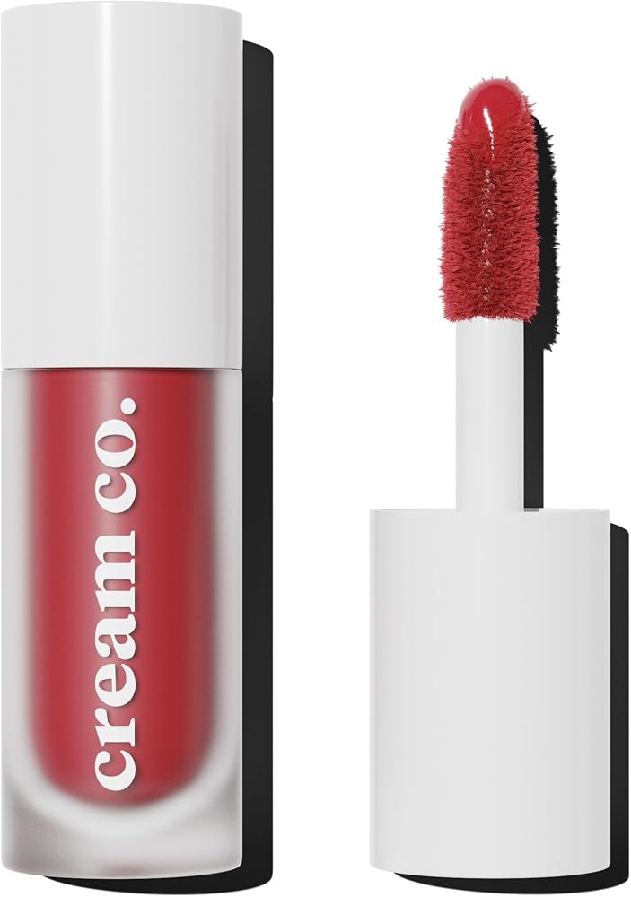 Cream Co. Allık Ruj Göz Farı Glow Tint Chili Red, Nemlendirici Makyaj, 506 Kiremit, Hyaluronik Asit Peptit
