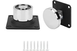 DriKou Magnetisk dörrhållare, 12 V – 24 V elektromagnetisk dörrhållare, 60 kg stark sugpropp för järndörrar i trä