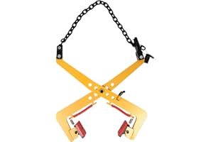 LKHDONG Curb Pliers 325/350/500 kg, Vertical Lifting Clamp, Lifting Pliers, Curb Stone Carrier, Stone Gripper with Non-Slip Collet, Adjustable Opening (350 kg)