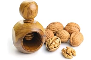 Quepuedoregalar Cascanueces clásico Madera Olivo fabricación Artesanal en España