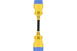 OURANTOOLS OBD-2 Extension Cable Adapter Connector– OBD-II 7.87” 16pin AUTOOL Male to Female Vehicle Diagnostic Extender Cord for Connecting Code Reader, Scanner Tool (20cm)