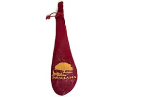 LA NEVERA ESPAÑOLA Finca Jarallana - Jamón de Bellota Ibérico 50% - Pieza de 9 kg Aprox. Secado Natural y 3 Años de Curación - Cerdos Raza Ibérica Alimentados con Bellotas
