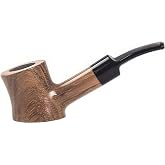 Falconetti Mini 9 mm. Kahverengi Sandalwood Eğimli Sap Ahşap Pipo rd89