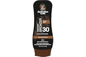 Australian Gold Sunscreen Spf30 Lotion With Bronzer 237 Ml