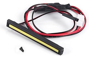 AXspeed Barra de luz LED para techo de coche Axial SCX24 90081 Deadbolt RC Crawler