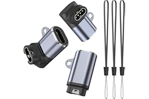 YLK Adaptadores de Cargador para Venu 3 3S 2 2S Sq, Vivoactive 5 4 4s 3, Vivomove 3/ 3S/ Luxe/Style, Fenix ​​​​7 7S 7X 6 6S 6X 5 5S 5X, Forerunner 55 965 955 935 245