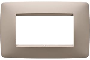 Gewiss GW16104TC Chorus One Placca, 4 Posti, Canapa