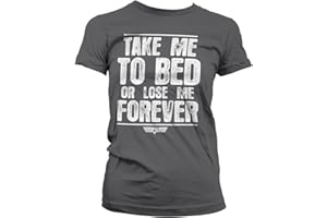 DIFUZED Top Gun Officially Licensed Take Me to Bed Or Lose Me Forever Women T-Shirt