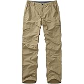 Winebox Walking Hiking Trousers Mens Quick Dry Lightweight Breathable Outdoor Fishing Climbing Travel Cargo Pants