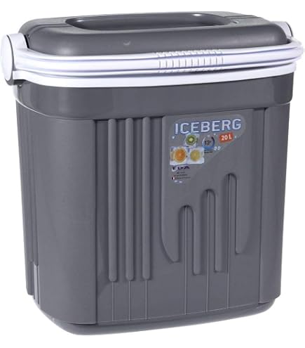 Glacière Portable Curver 20L Bleu Clair - Légère, Couvercle Amovible, Poignée De Verrouillage - Idéale Pique-nique, Camping, Plage - 4