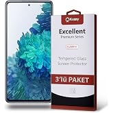 KZY İLETİŞİM Samsung Galaxy S20 FE ile uyumlu Temperli Ekran Koruyucu Kırılmaz Cam Ekonomik 3'l&uuml; Paket
