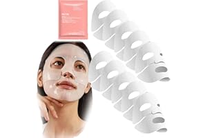 WUWUHEN Biodance Collagen Mask, Bio Collagen Face Mask, Biodance Collagen Mask Overnight, Collagen Reverse Film Volume Peel Off Mask (10pcs)