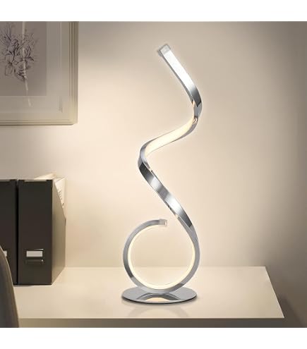Mengjay Lanterna desktop semplice romantico solido da tavolo lampada da comodino luce palla di vetro rotonda paralume Ball G9 Lampada da tavolo camera da letto soggiorno ufficio (nero