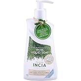 INCIA%100 Doğal Sıvı Kastil Sabunu Yoğun Nemlendirici Zeytinyağlı 10 Bitkisel Değerli Yağ Vegan 250 ml